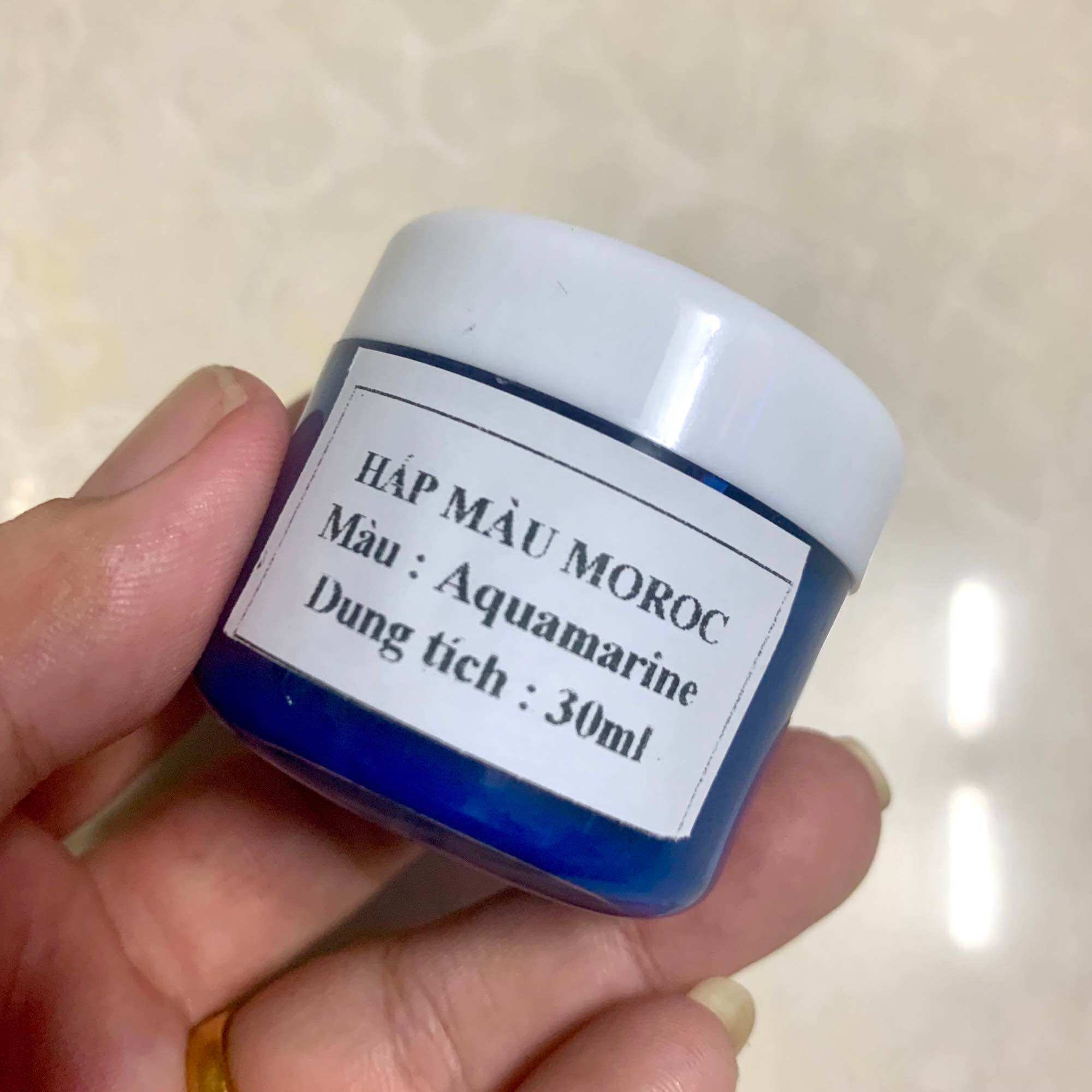 [HCM]Mặt Nạ Dưỡng Bổ Sung Hạt Màu Moroccanoil Color Depositing Mask  (màu đại dương Aquamarine)