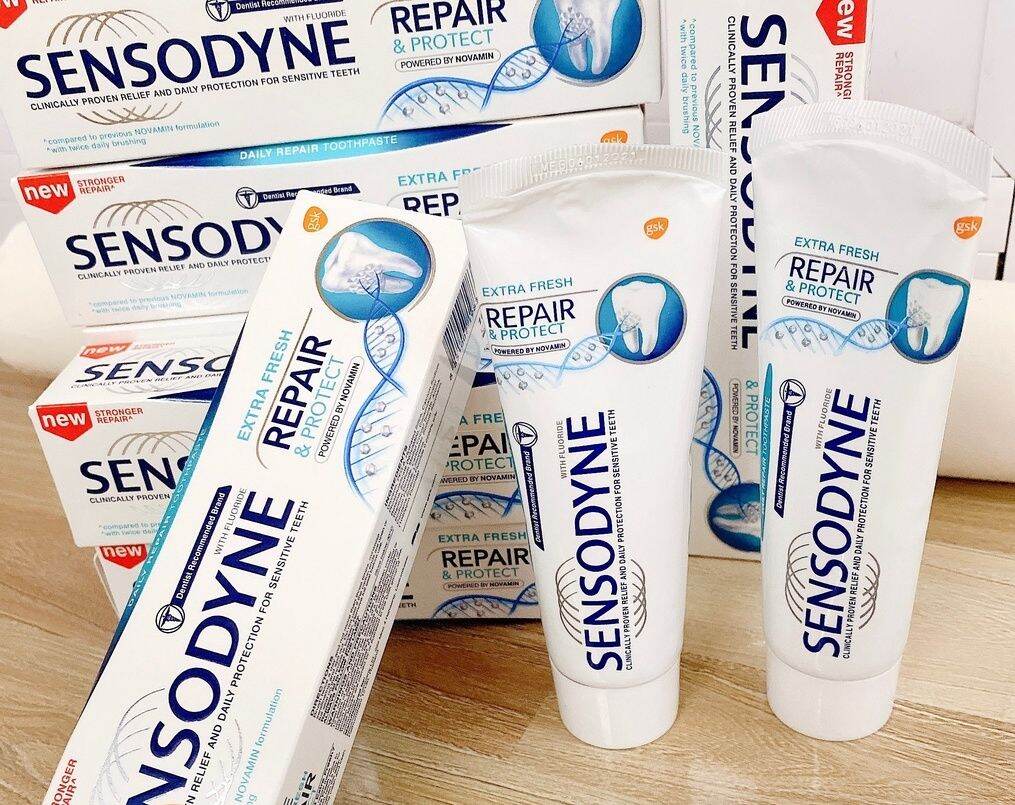 Kem Đánh Răng Sensodyne Repair & Protect Extra Fresh