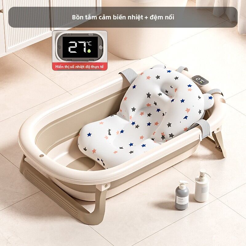 nuomo | Chậu Tắm Bé Gấp Được PP 0-8 Tuổi