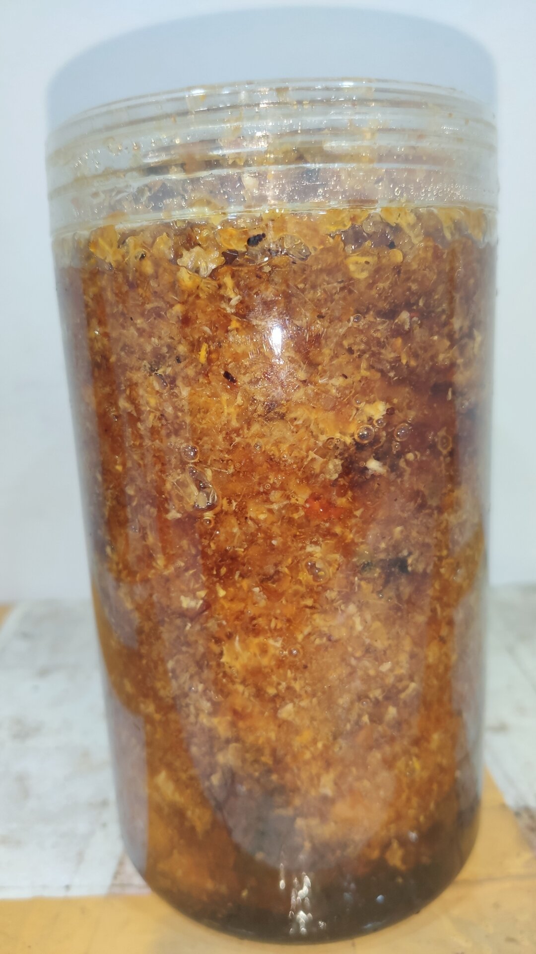 Vụn sáp nguyên mật ong đá núi rừng 1kg