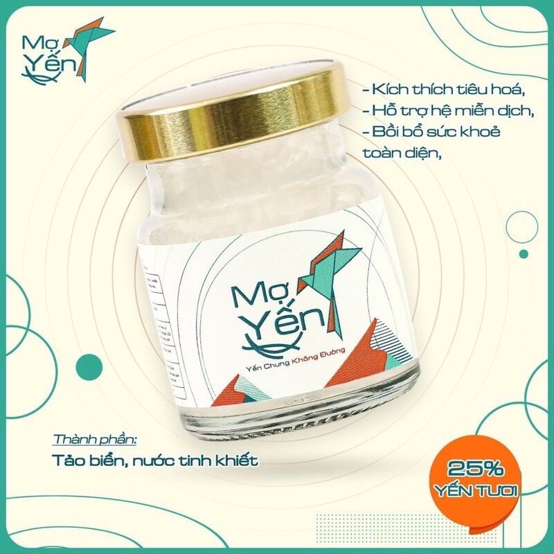COMBO 10 HỦ YẾN CHƯNG SẴN MIX VỊ