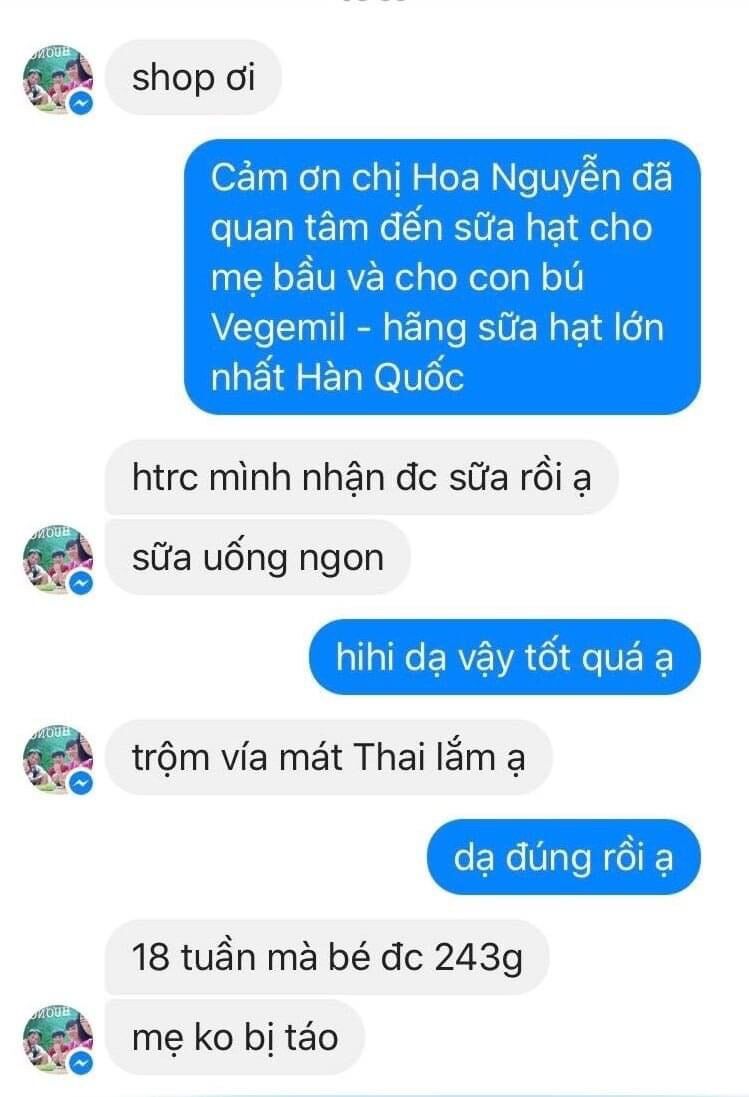 Sữa bầu dạng sữa hạt vegemil từ Hàn Quốc