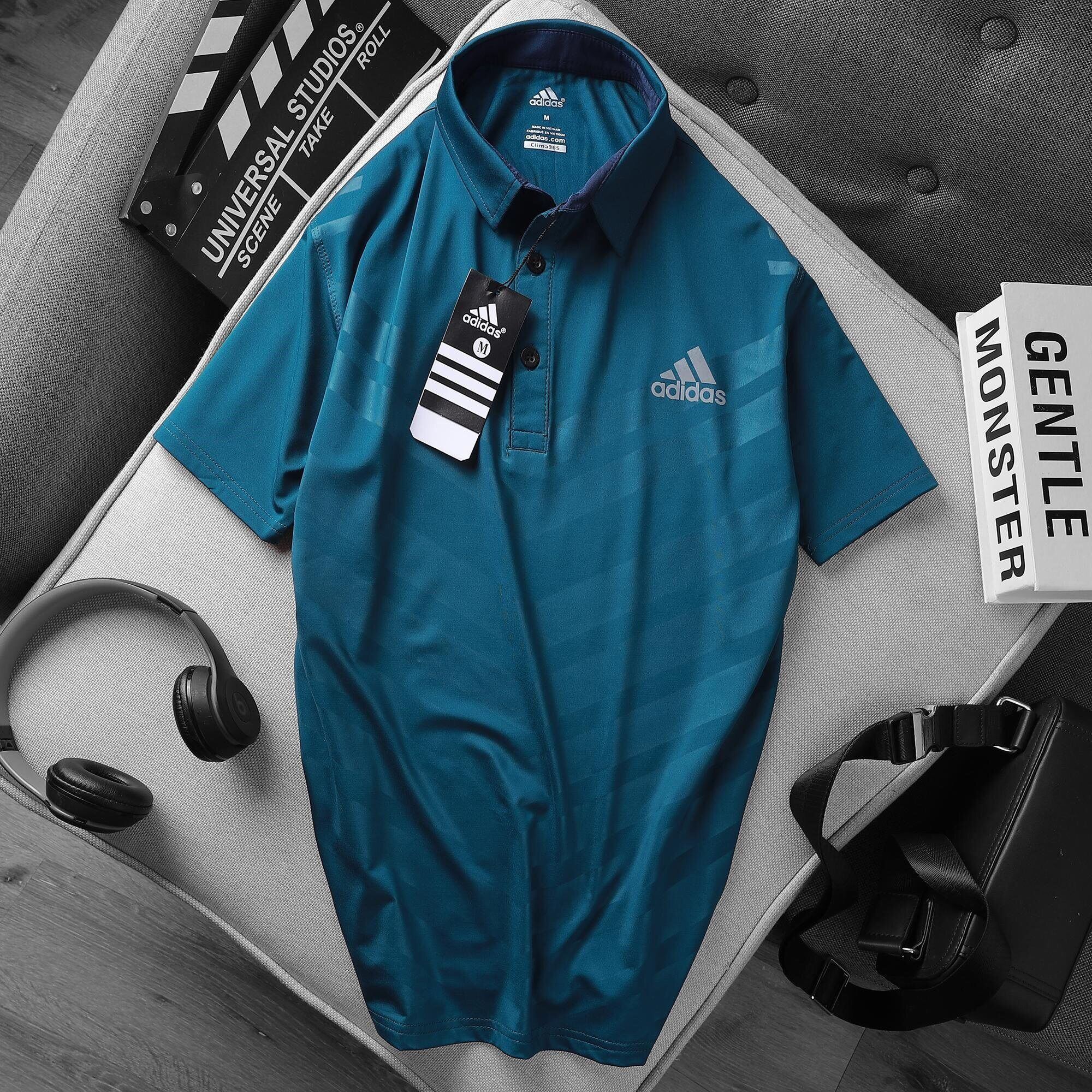 Áo thun thể thao ADIDAS có cổ cực xịn