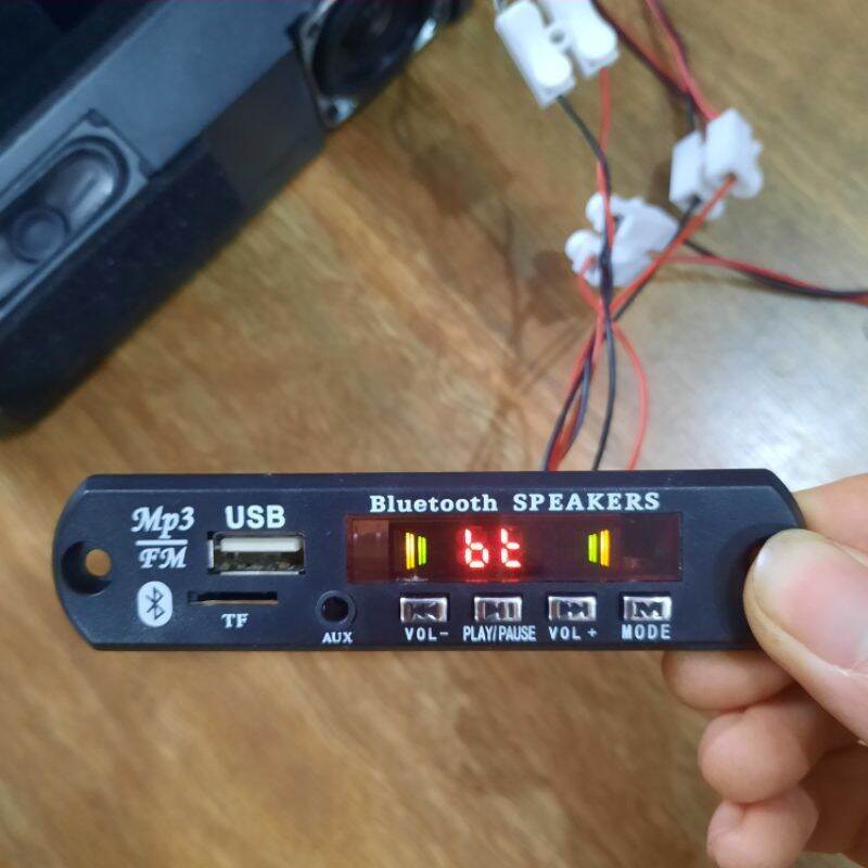 mạch loa bluetooth + công suất 50w 2 bên ( jack kết nối+điều khiển)