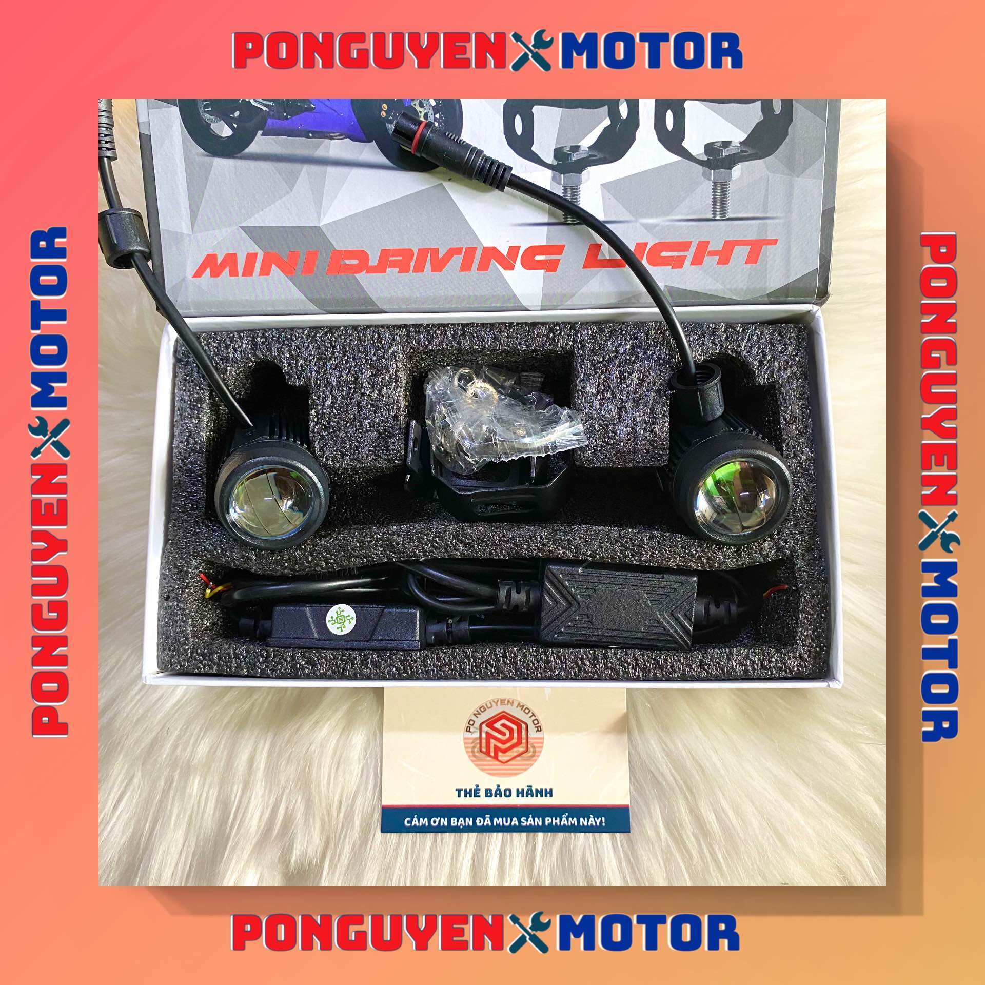 [HCM]ĐÈN TRỢ SÁNG BI CẦU MINI 2 MÀU VÀNG TRẮNG (GIÁ BAO GỒM 2 BÓNG)