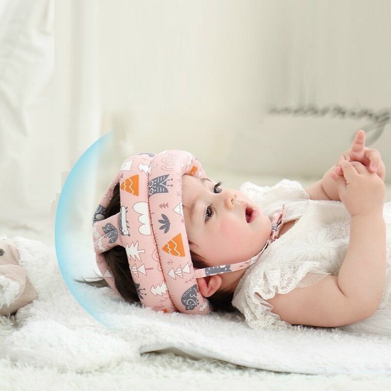 Nón bảo vệ đầu cho bé tập đi tập bò