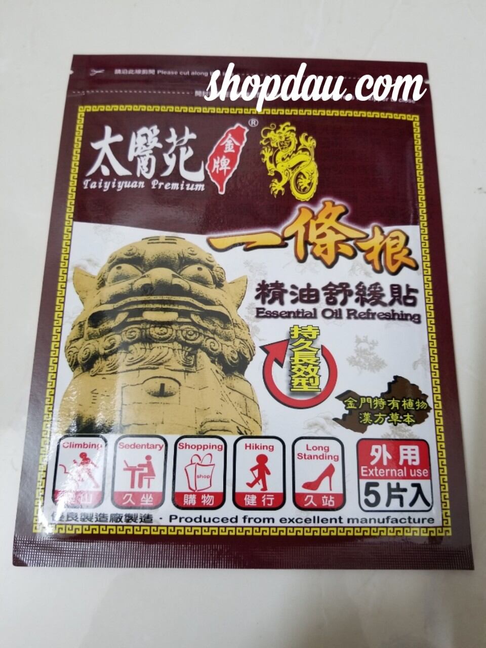 Cao dán giảm đau đài loan