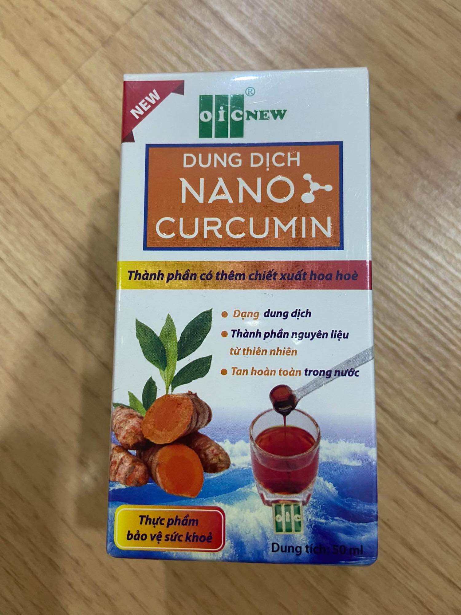 30 11 2024 Thực phẩm chức năng Nano curcumin Oic dạng dung dịch Liquid