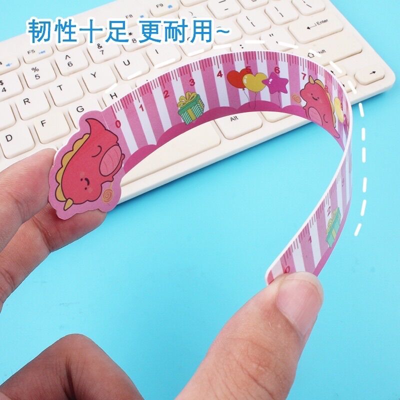 Thước Dẻo Nhiều Hình Dễ Thương Dài 15cm