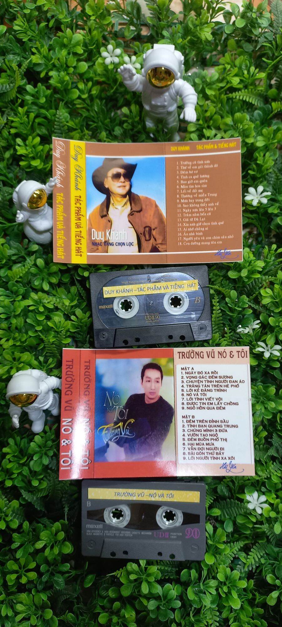 BĂNG CASSETTE TRƯỜNG VŨ và DUY KHÁNH