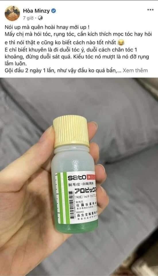 TINH CHẤT MỌC TÓC SATO NHẬT BẢN