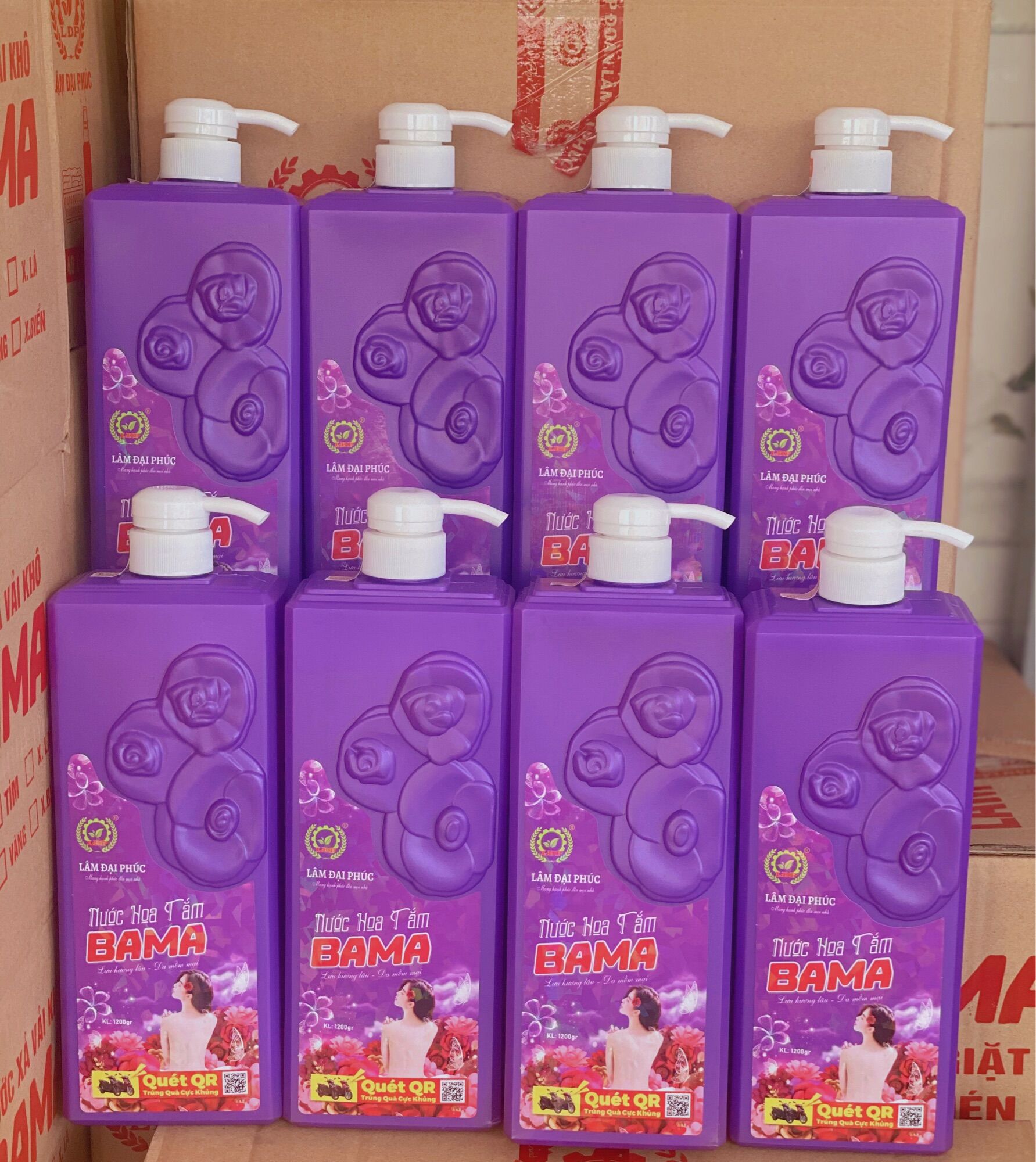 Nước hoa tắm - lâm đại phúc 1,2 lít