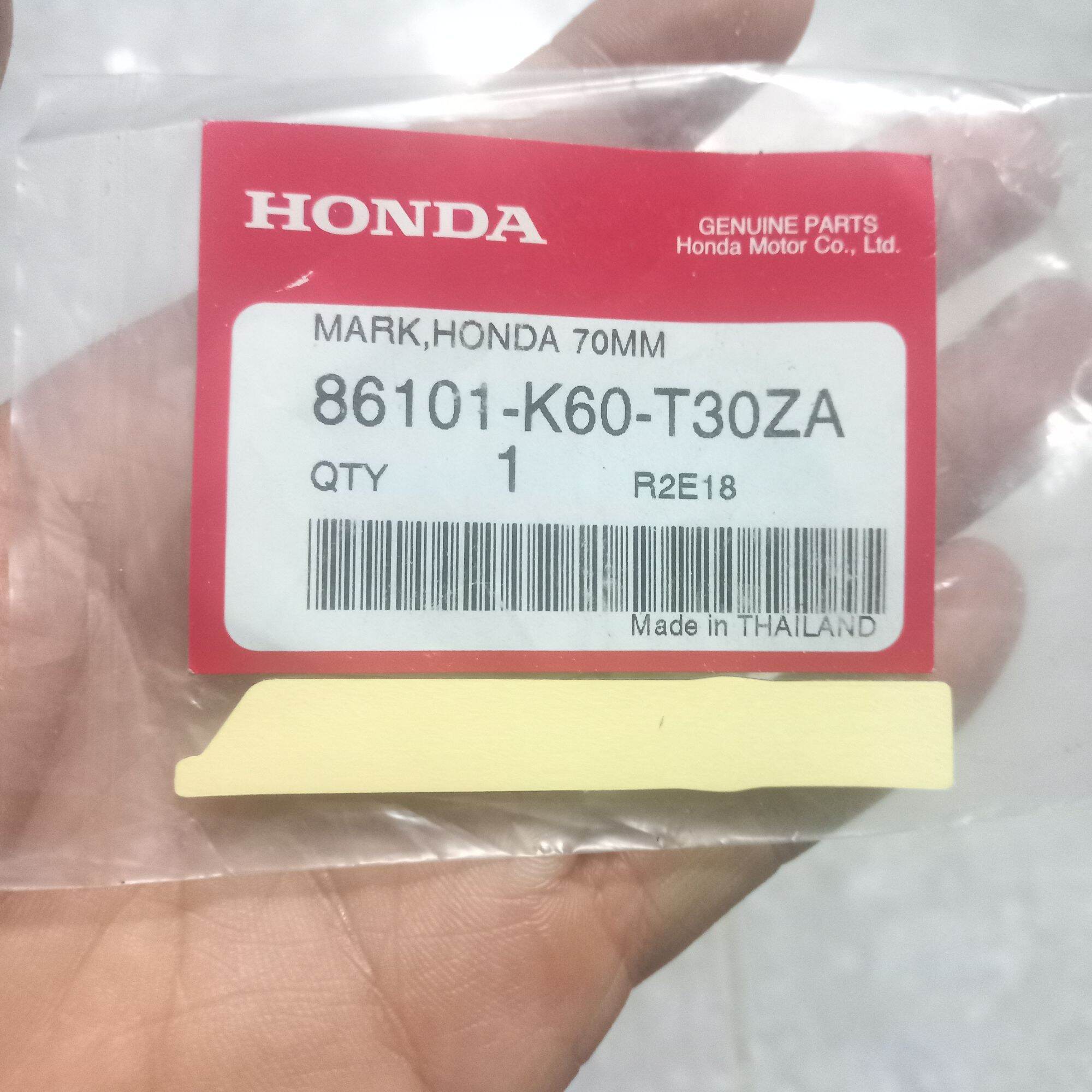 Tem Chữ Honda màu đỏ ( Thailand )