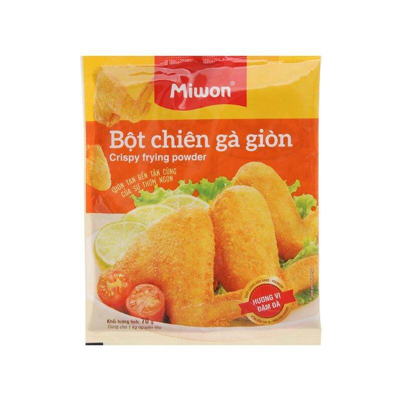 (COMBO 1 GÓI CHIÊN XÙ +1 GÓI CHIÊN MỊN)_ Bột chiên xù+mịn 100gr Miwon