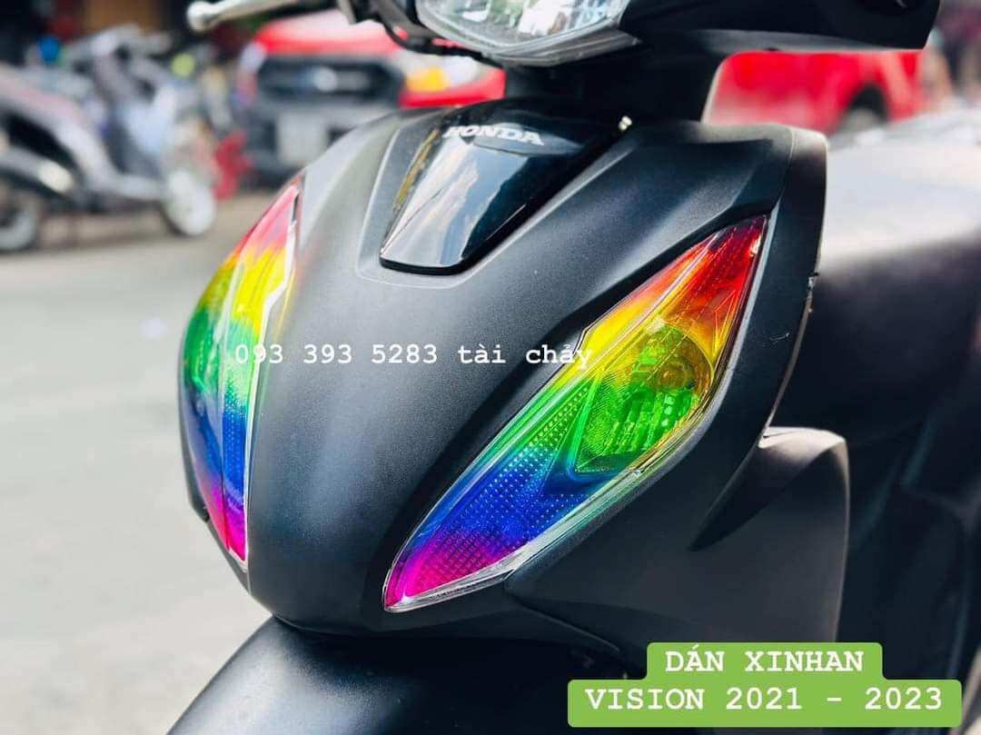[ 1 CẶP ] DÁN XINHAN DECAL TRƯỚC CHO VISION 2021 - 2023