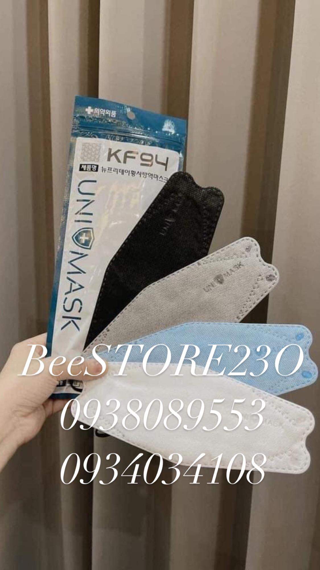 HOÀN TIỀN 15% - THÙNG 300 CÁI KHẨU TRANG KF94 4D- HOÀNG DŨNG - UNIMASK TUỲ MÀU