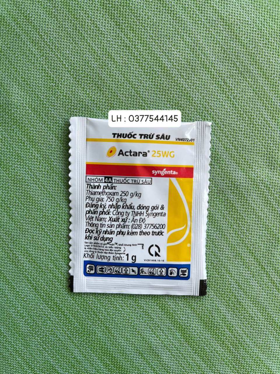 Thuốc trừ sâu actara 25wg trừ bọ trĩ rầy nâu ...