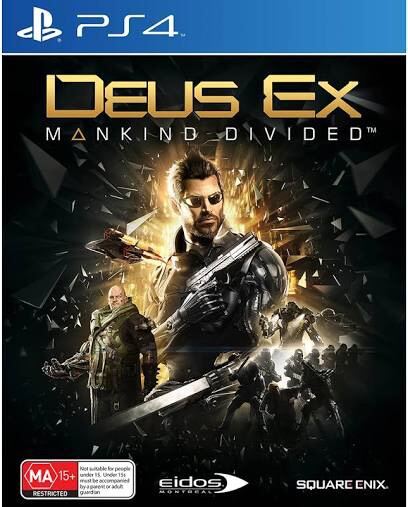Đĩa game ps4 DEUS EX MANKIND DIVIDED- like new new seal