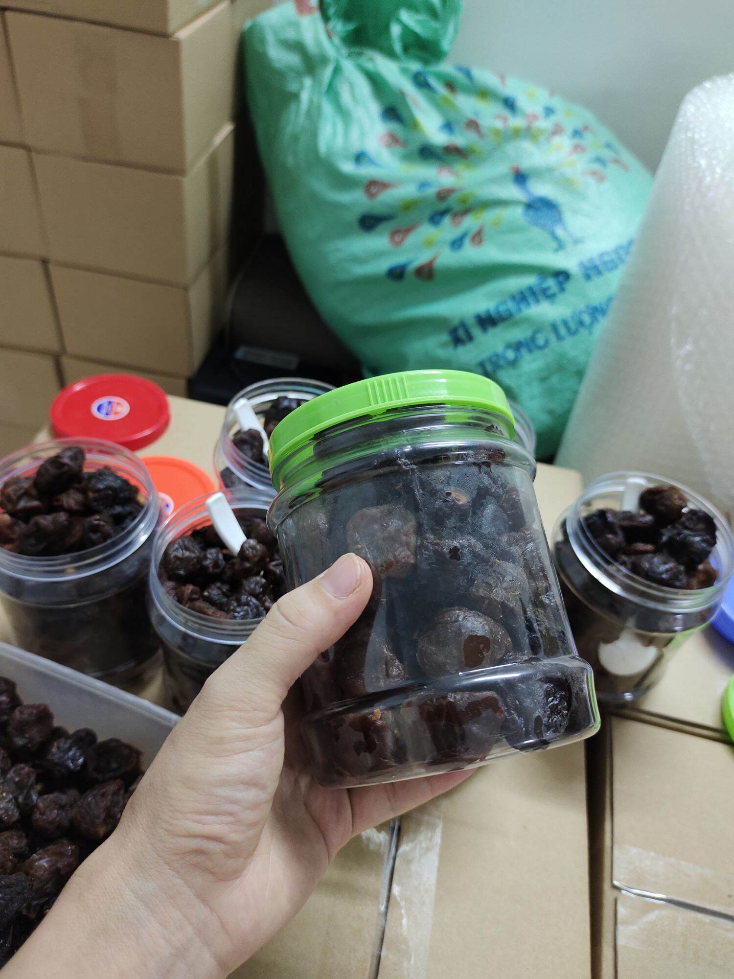 Long Vải thiều sấy khô - Hộp 500gr