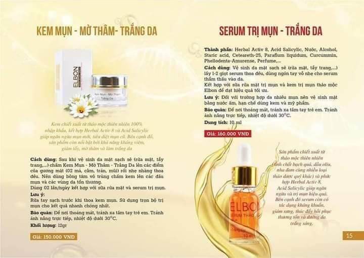 SERUM THẢO DƯỢC  MỤN,NÁM,TÀN NHAN