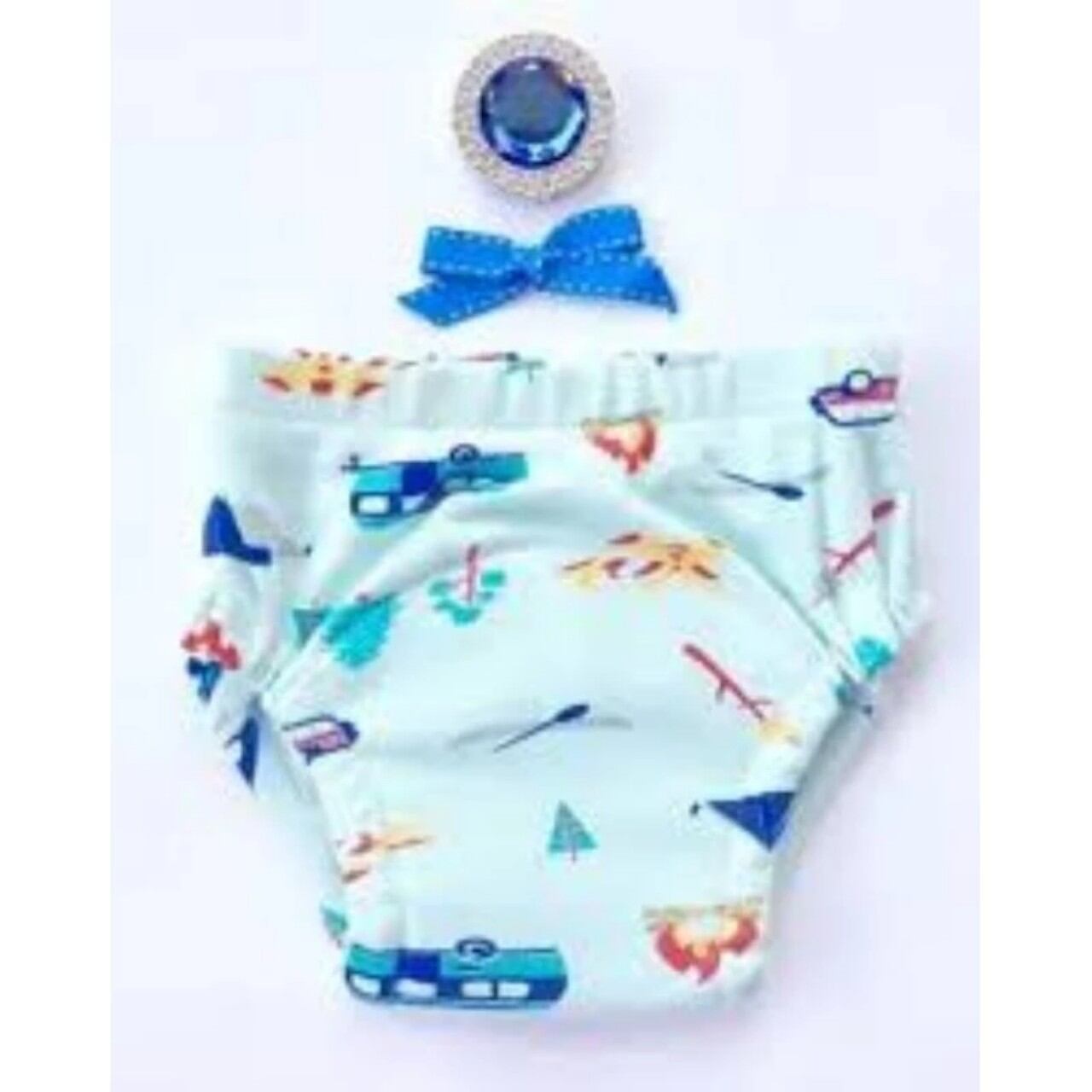 (Giặt Được) Quần tập bỏ bỉm Cotton cho bé trai bé gái size từ 3 đến 22kg Giao ngẫu nhiên