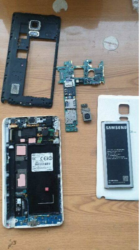 Main và linh kiện điện thoại samsung note edge tháo máy