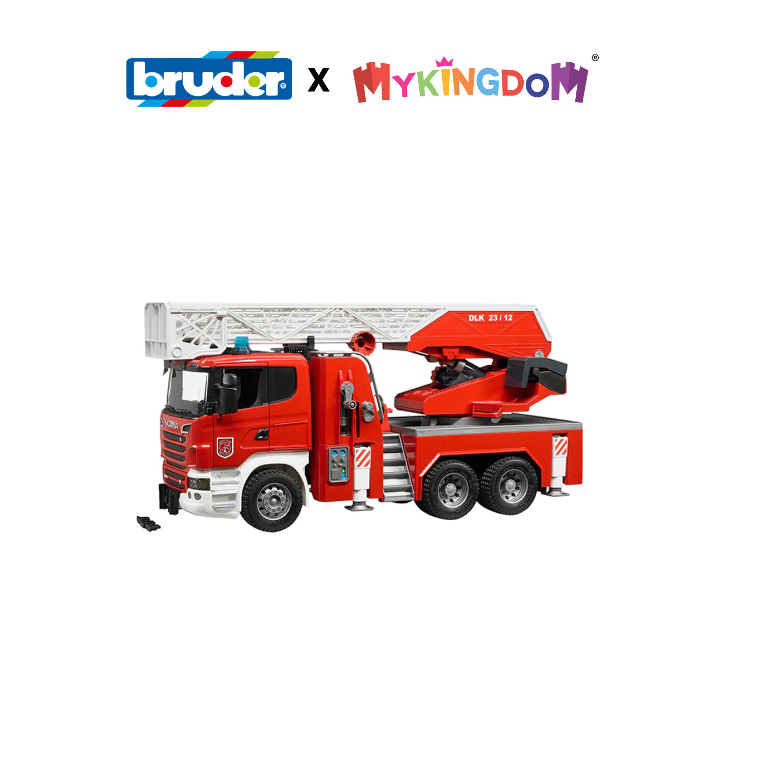 Đồ Chơi Dạng Mô Hình Theo Tỷ Lệ Thu Nhỏ 1:16 Xe Cứu Hỏa Thang BRUDER BRU03590