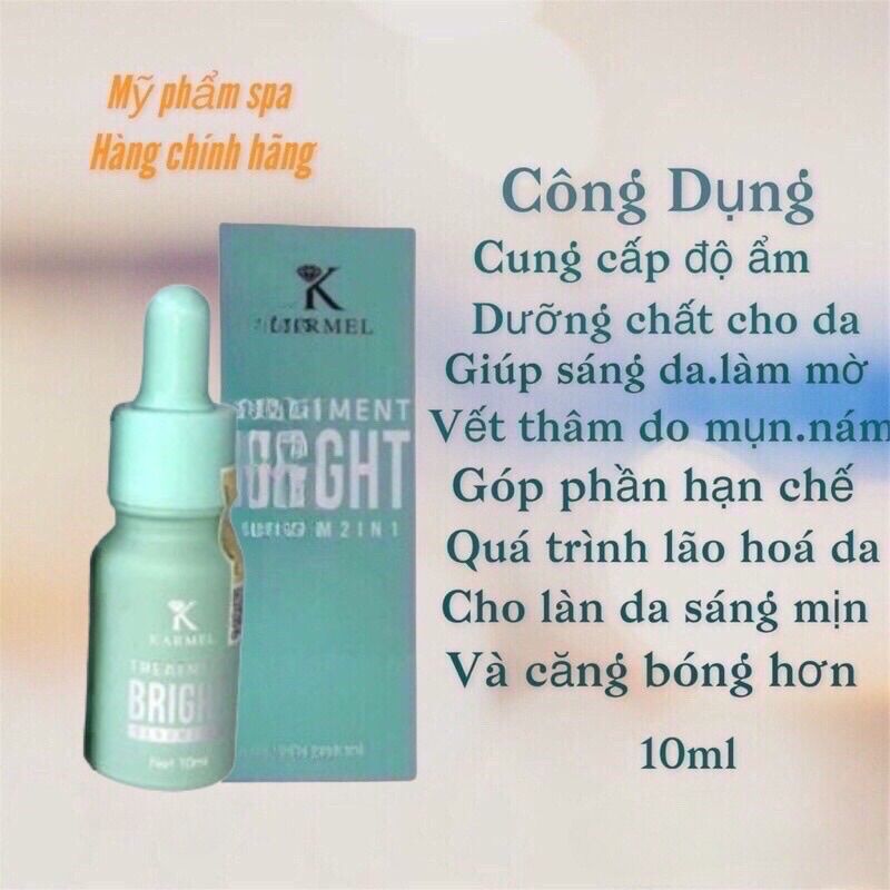 Serum treatment bright - kamel- hỗ trợ giảm thâm,do mụn,và nám,