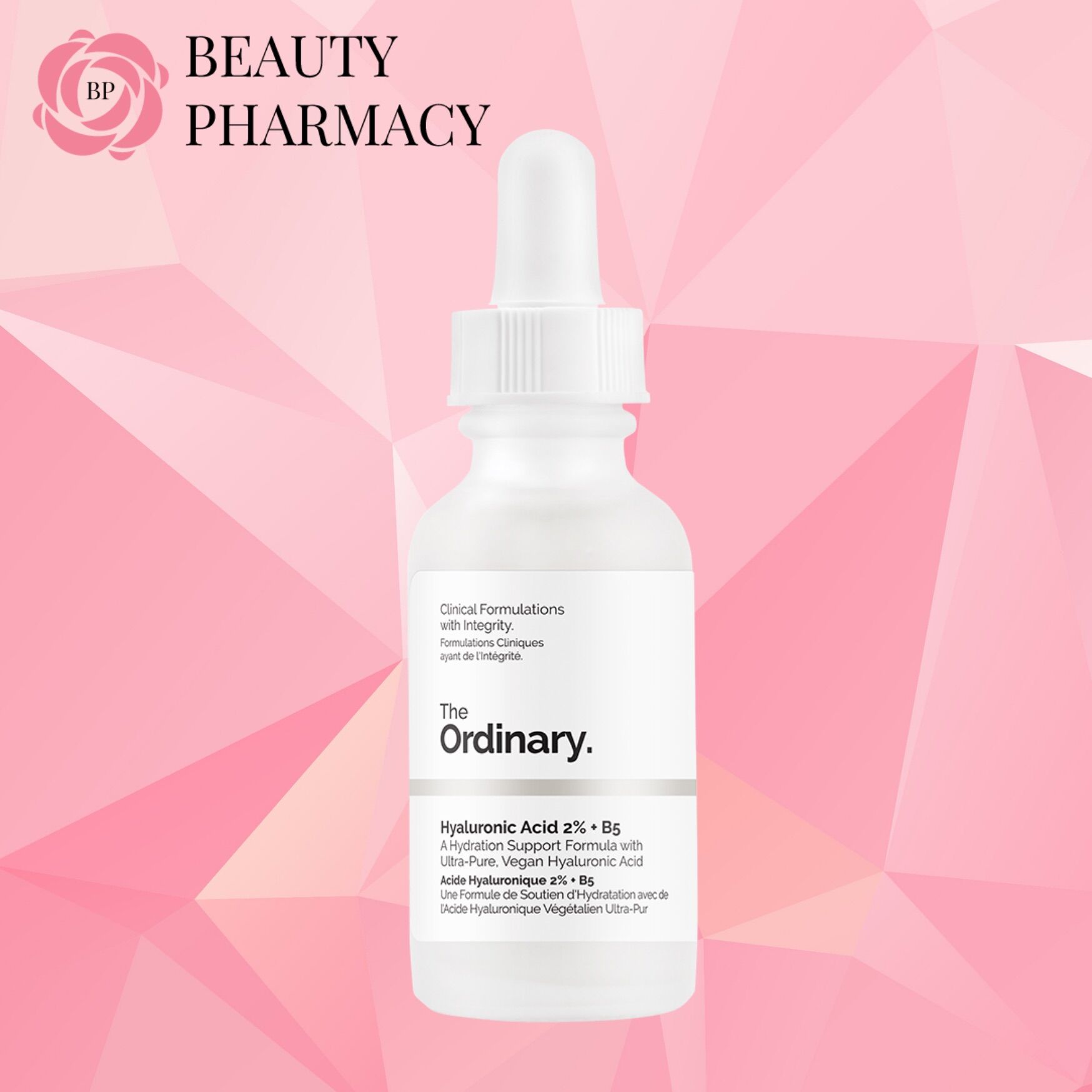 [HCM]Tinh Chất Cấp Nước Phục Hồi Da The Ordinary Hyaluronic Acid 2% + B5 30ml