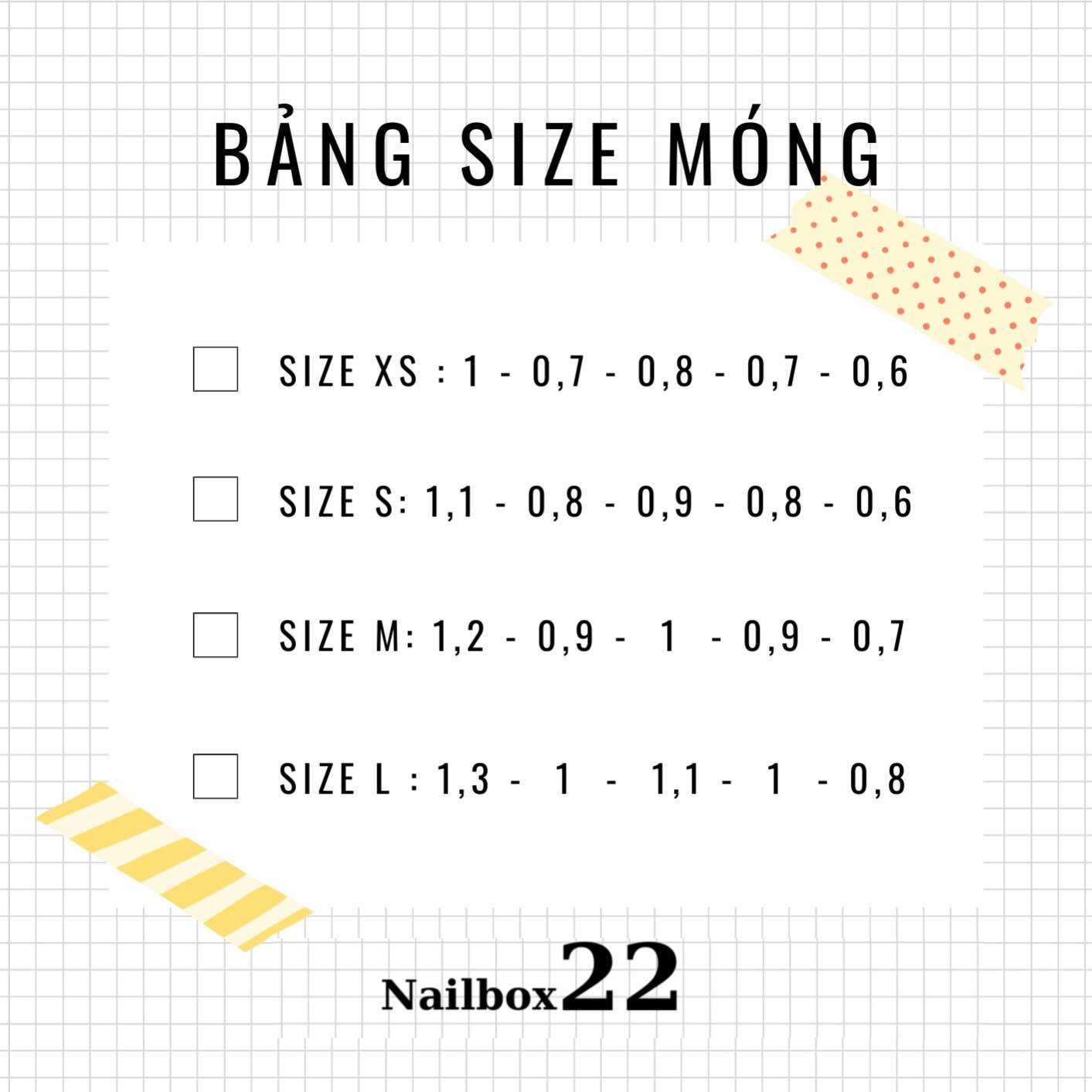 Nailbox [398] - Móng giả vẽ gấu nổi và cherry siêu cưng
