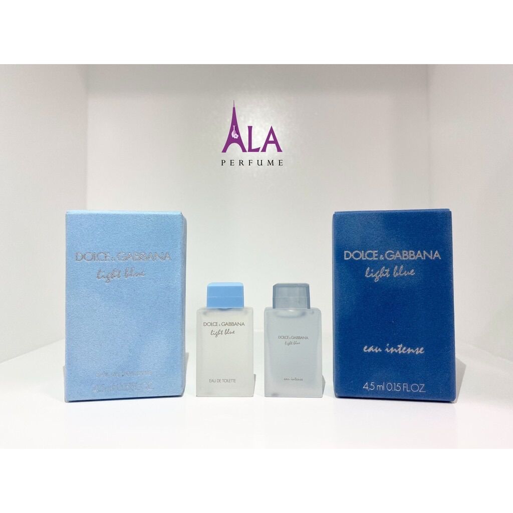 Nước hoa mini nữ Light Blue 4.5ml - Chọn mùi