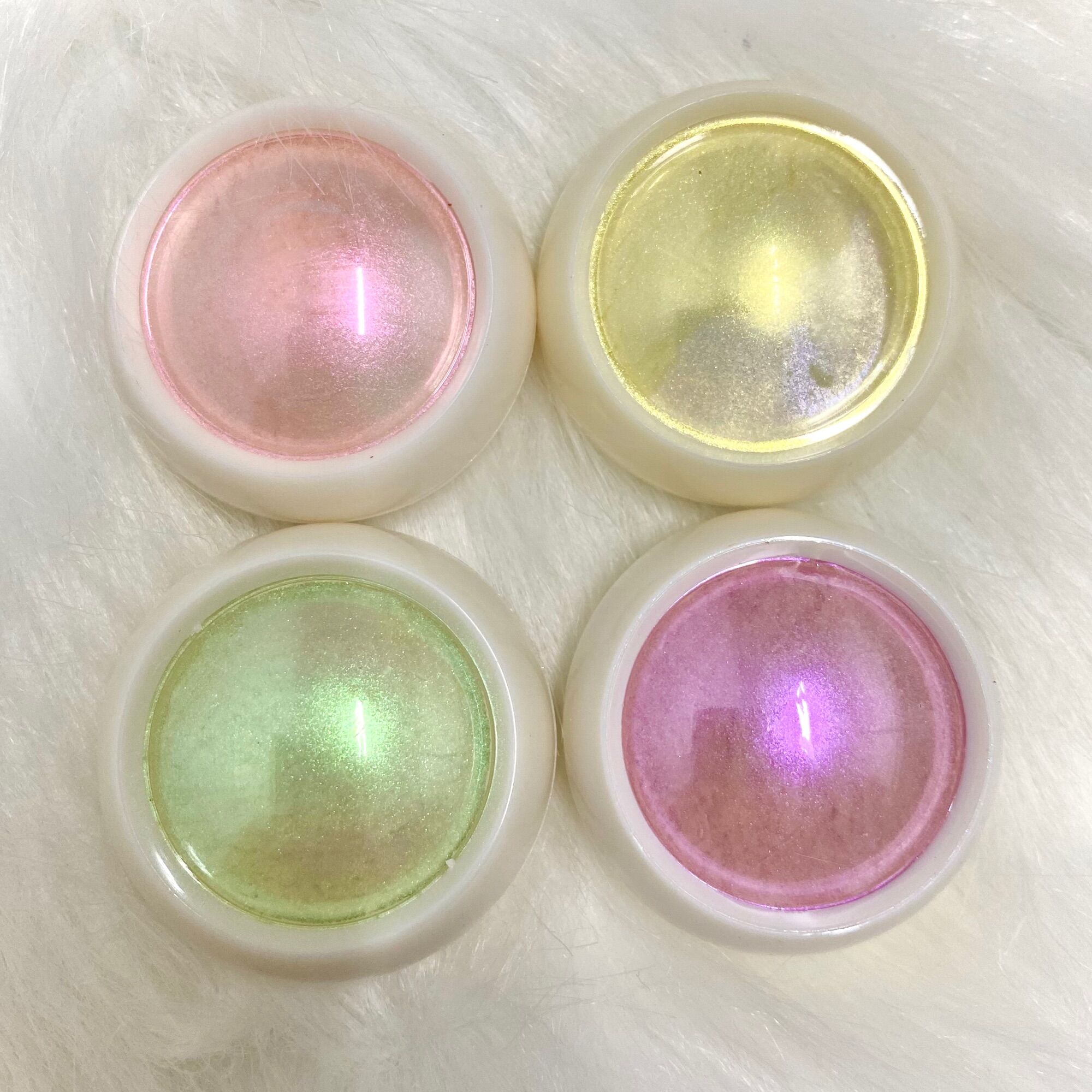Set tráng gương ngọc trai trang trí móng