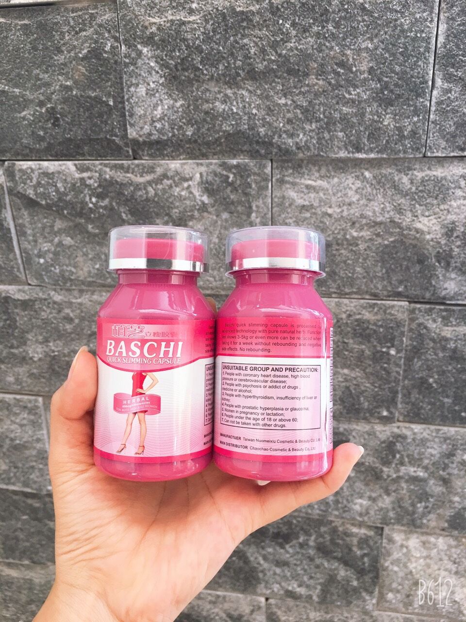 [Sale Lớn] Giảm cân Bachi Hồng Thái Lan Hàng Xịn (Hộp 40viên)