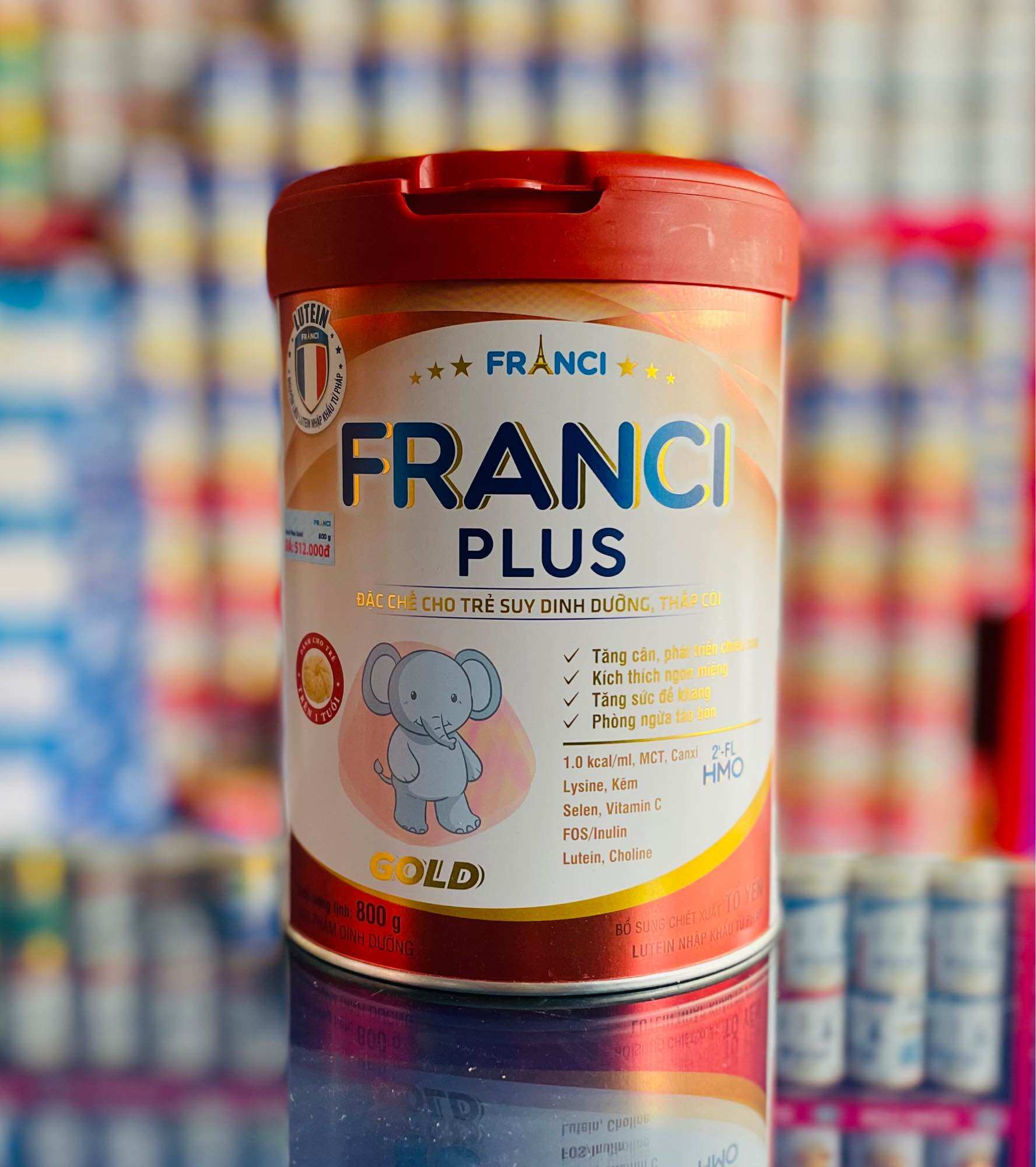 Sữa Bột Franci Plus Gold 850g