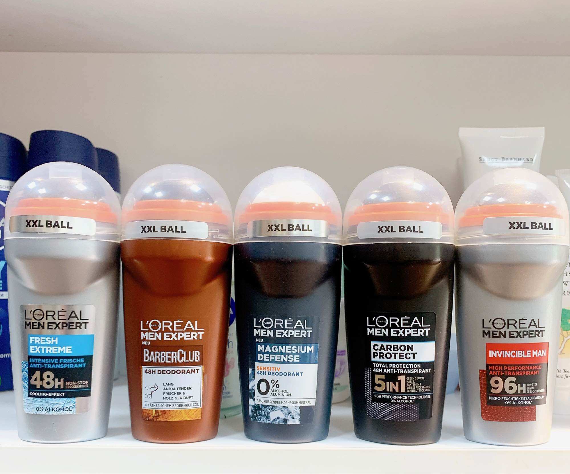 Lăn khử mùi Loreal Men Expert lăn nách nam kháng khuẩn, khử mùi lên tới 96h-Nội Địa Đức-50ml