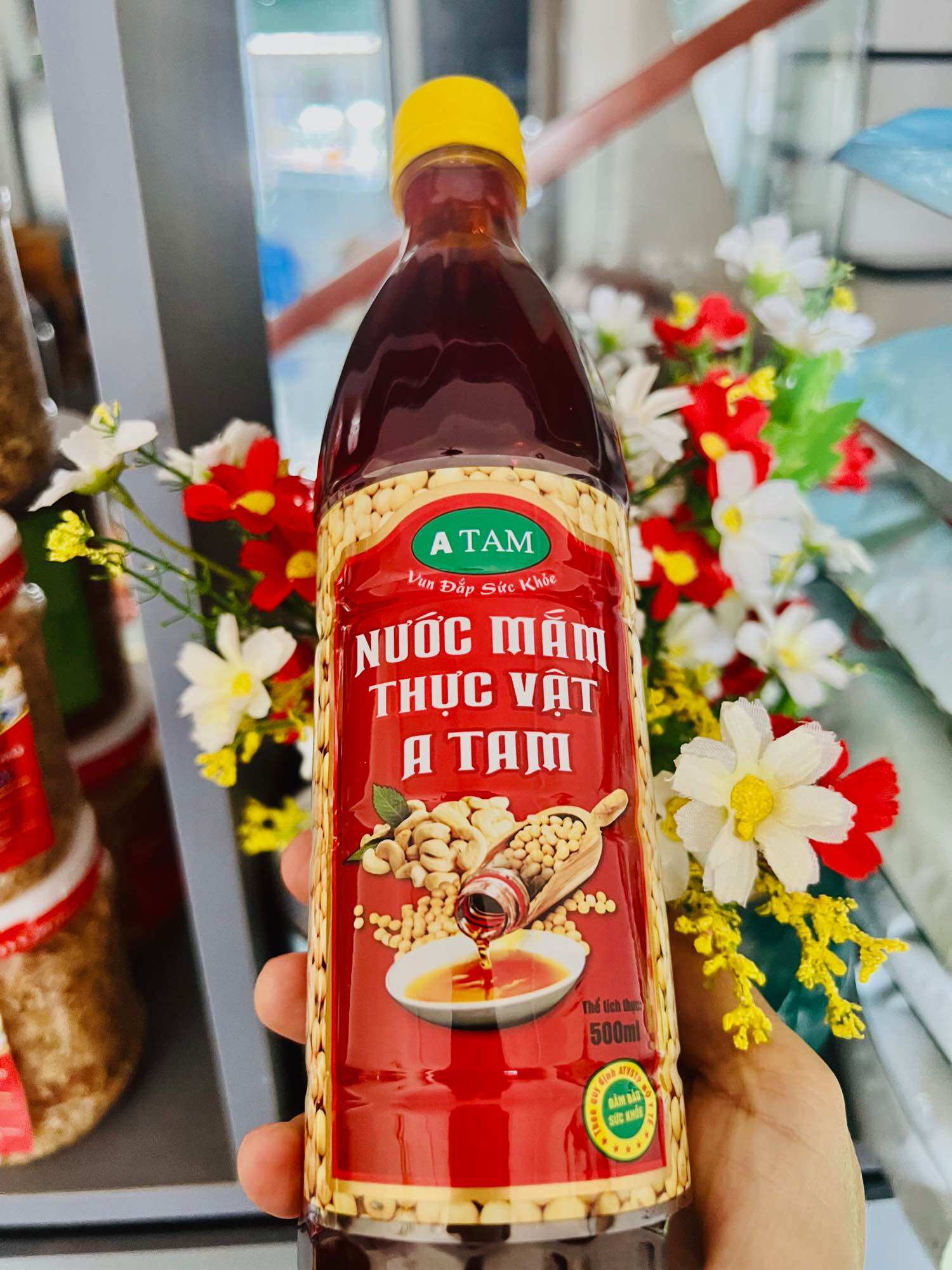 500ml nước mắm chay thực vật atam