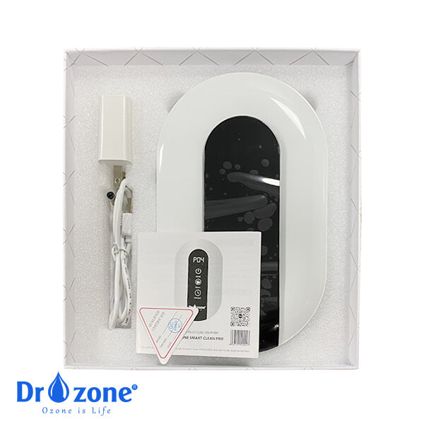 Máy khử mùi sát khuẩn nhà vệ sinh drozone smart clean pro - diện tích sử dụng 10-25m2 - hàng chính hãng