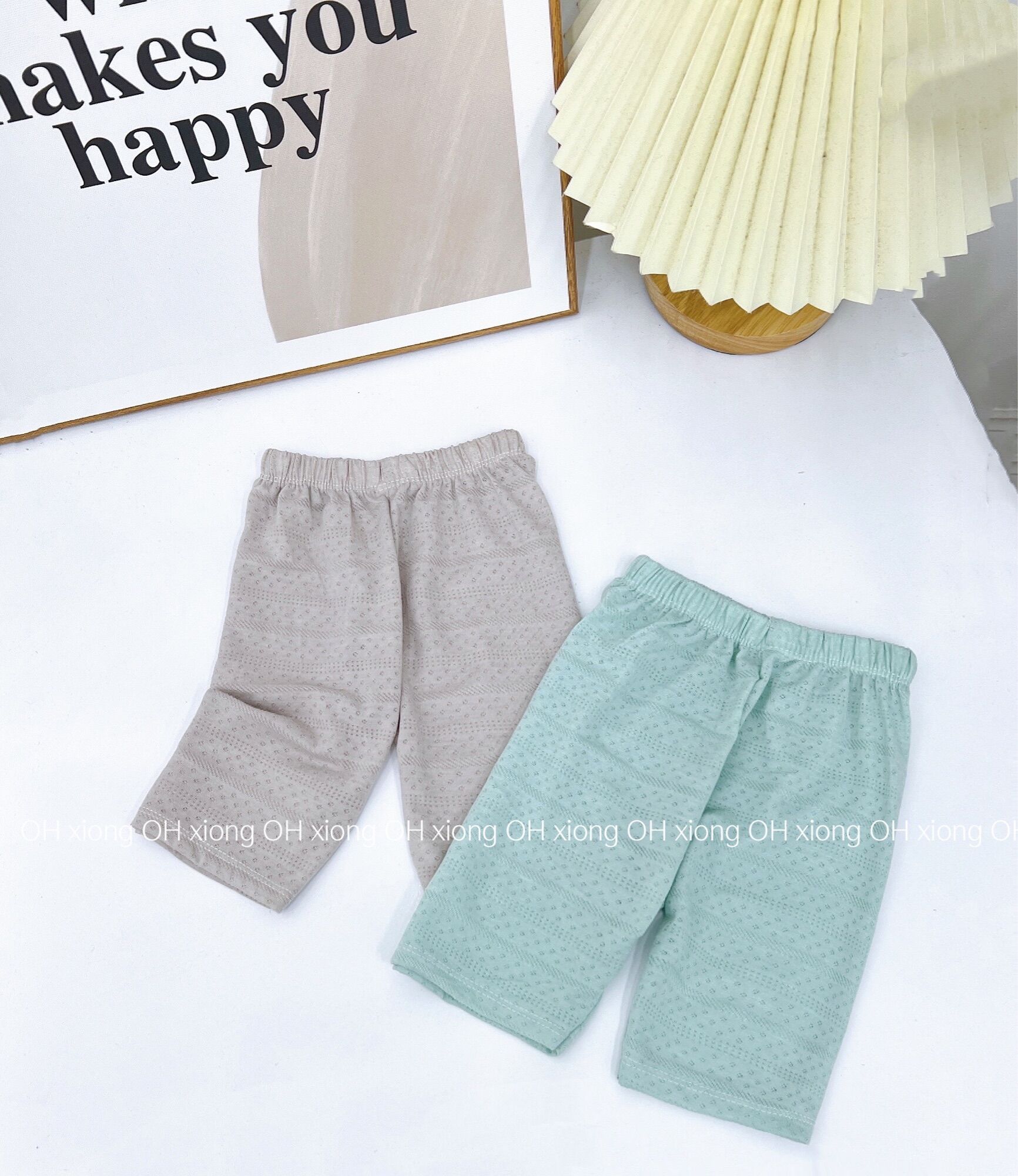 Quần legging lửng thông hơi bé gái