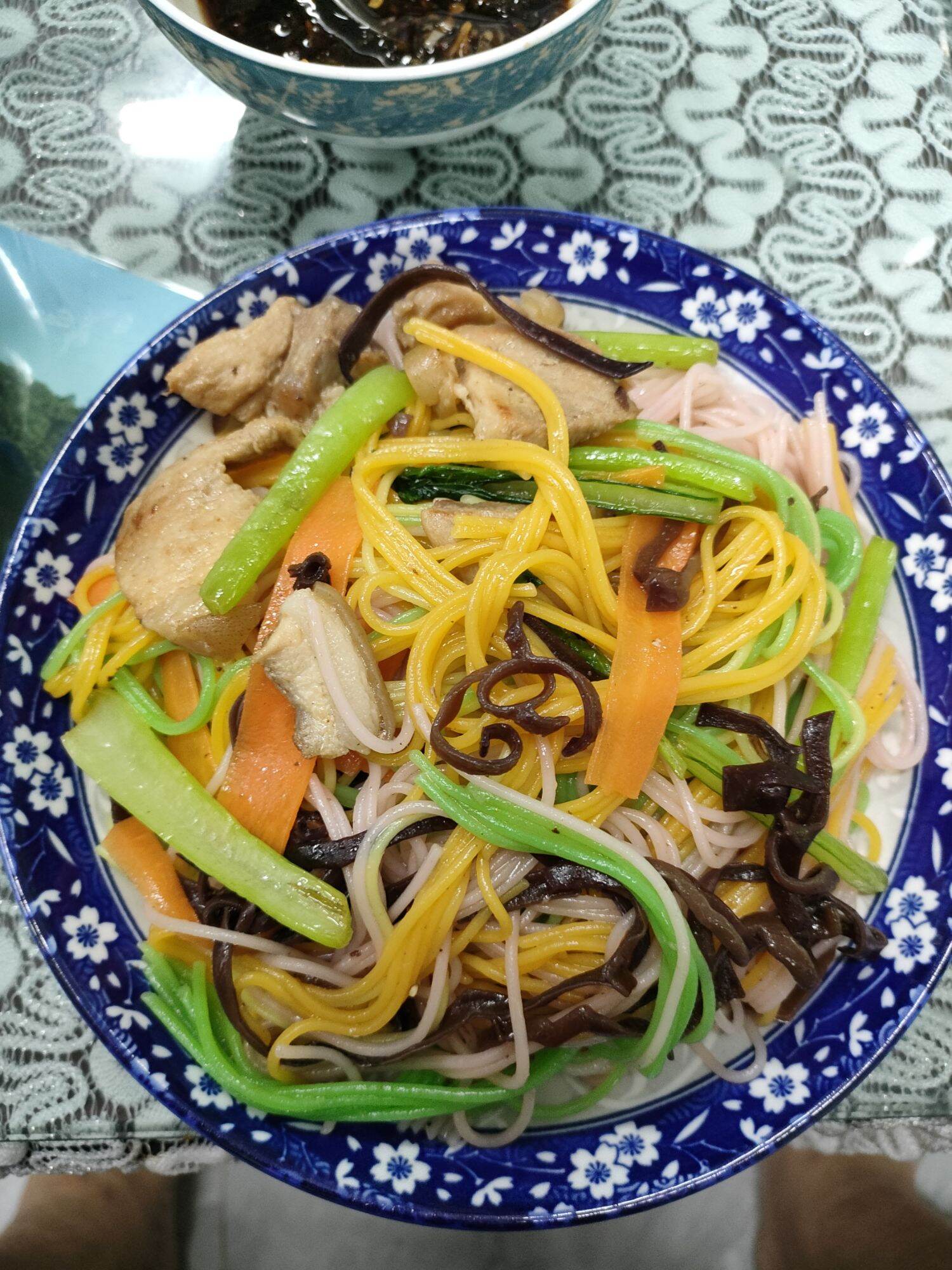 BÚN ngũ sắc (bún rau củ )250g