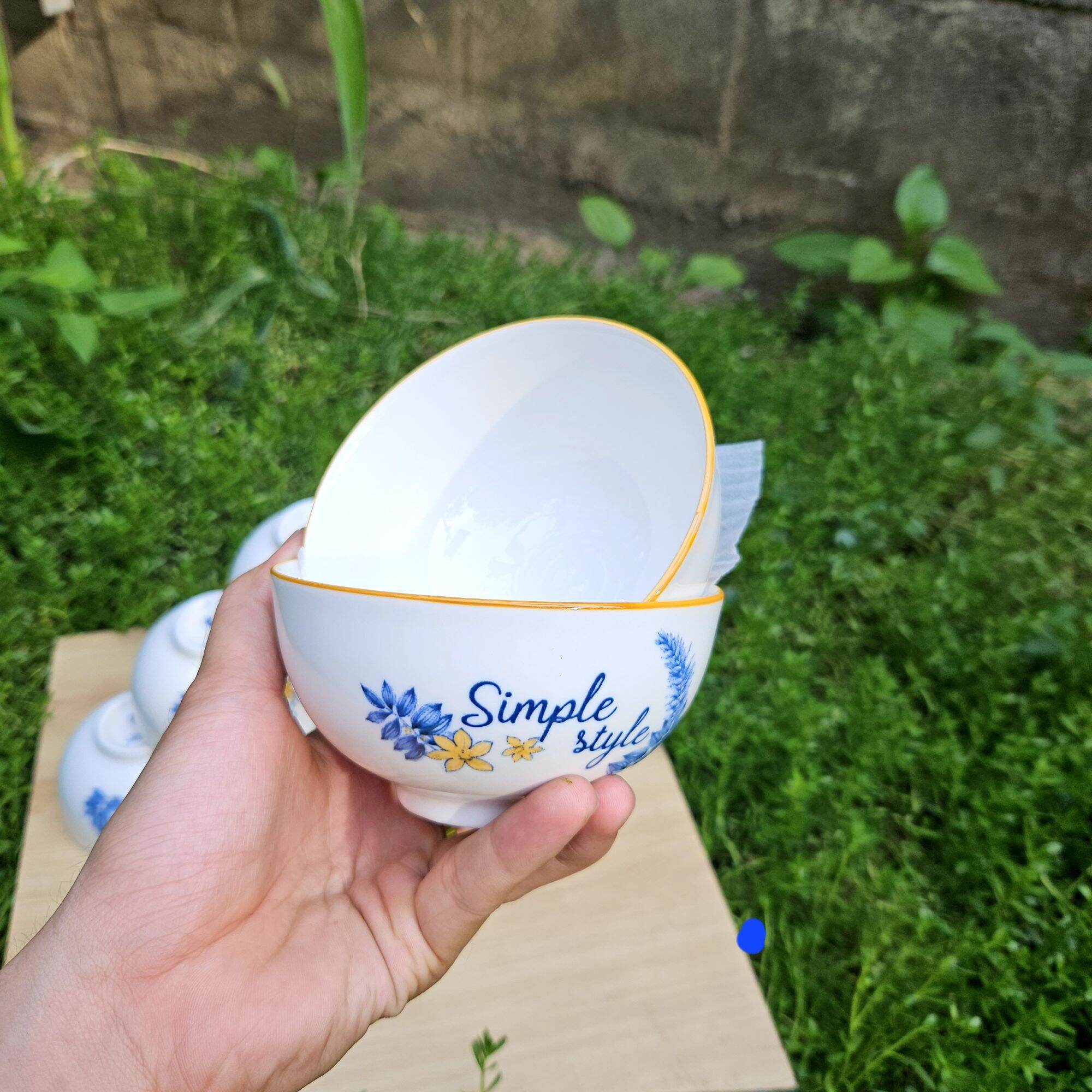 10 chén sứ ăn cơm cao cấp 11.5 cm