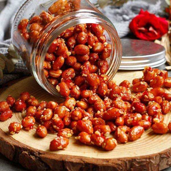 Đậu phộng ran tỏi ớt