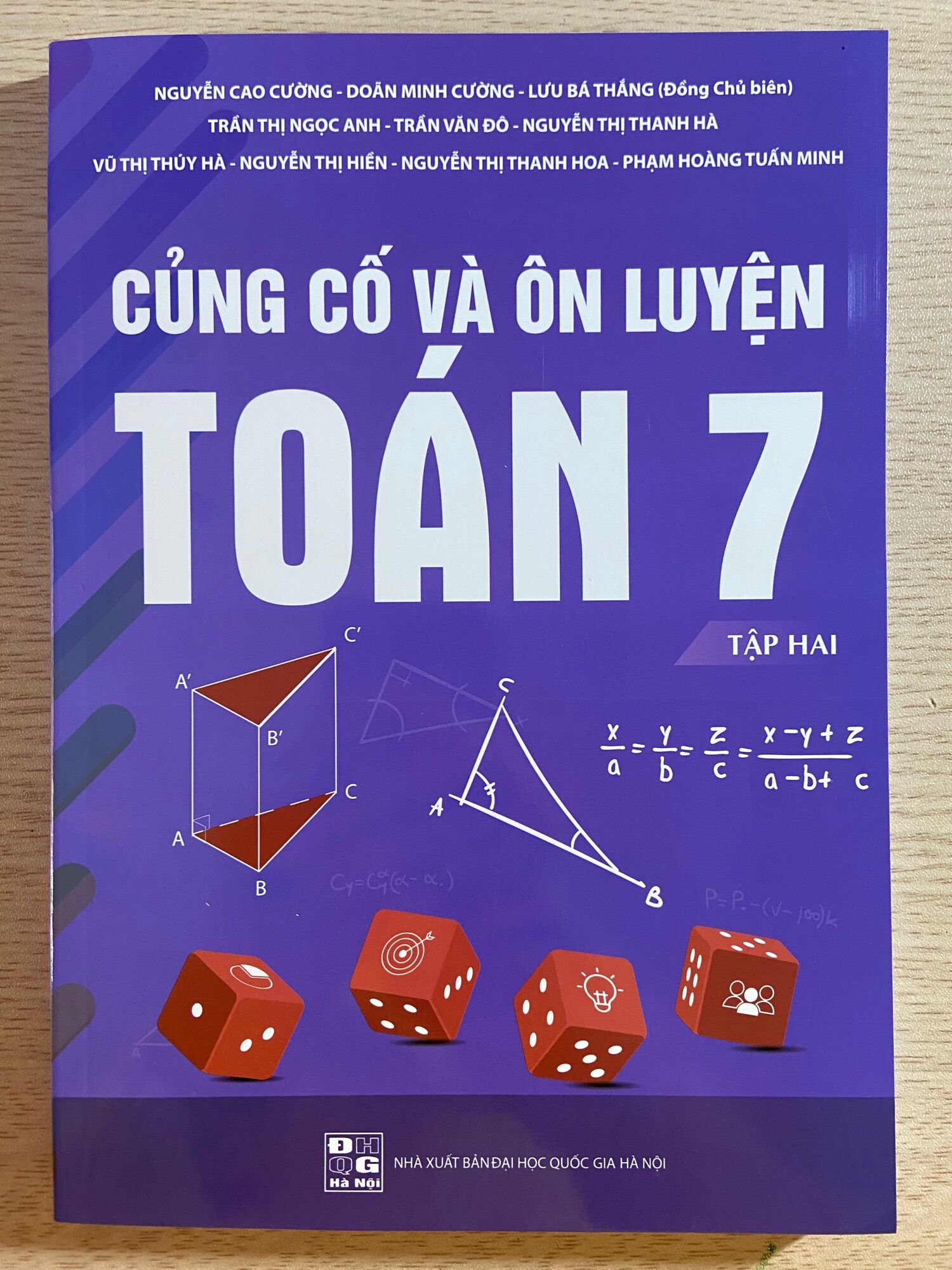 CỦNG CỐ VÀ ÔN LUYỆN TOÁN 7 tập 2