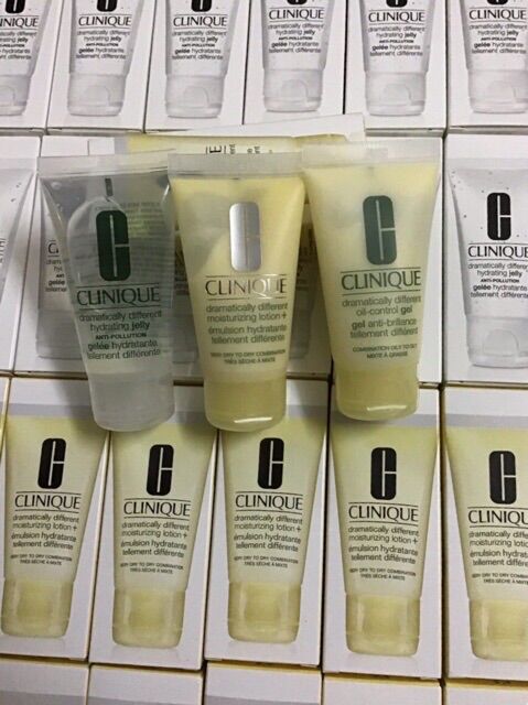Gel vàng/lotion/ thạch gel trong dưỡng ẩm cho da dầu CLINIQUE 30ml unbox