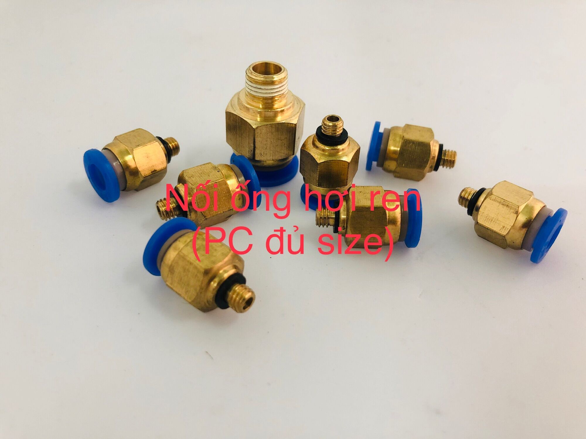 Co nối ống hơi thẳng- khí nén