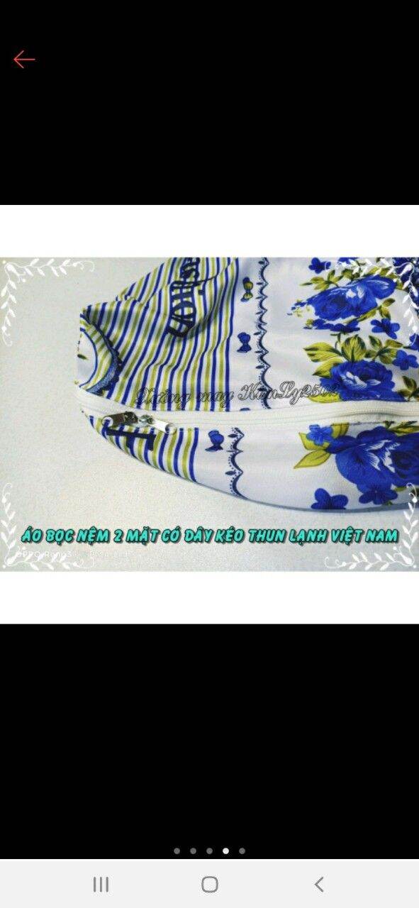 [HCM]áo bộc nệm 1mx2m dày 10cm