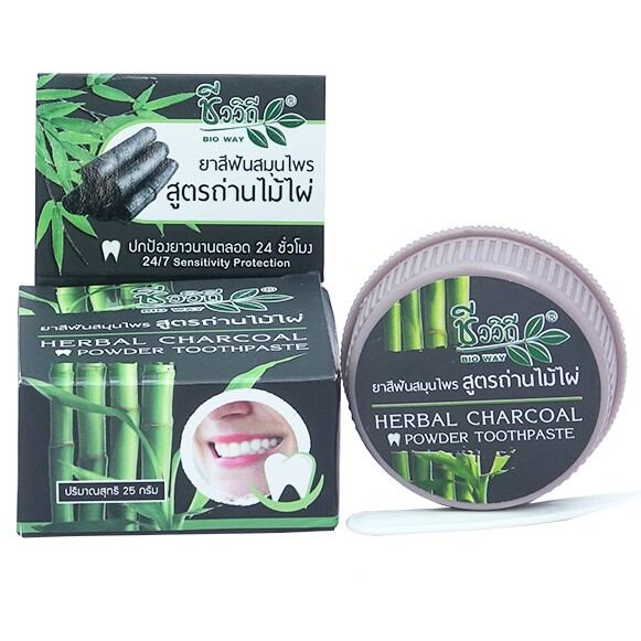 Kem đánh trắng răng than tre hoạt tính Thái Lan