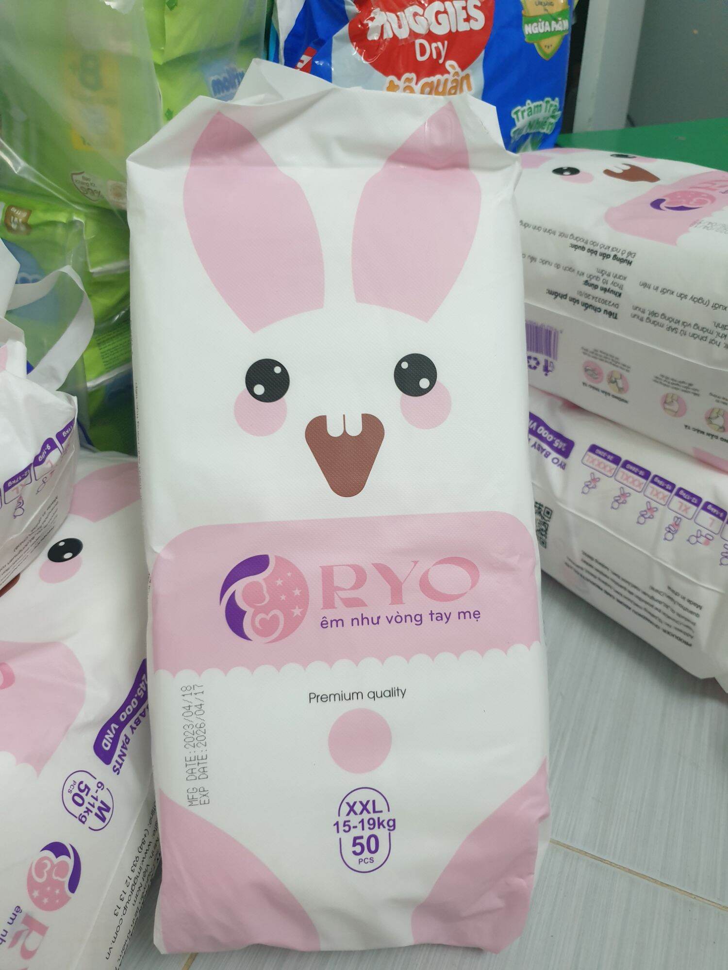 Tả quần Ryo size xxl 50 cái