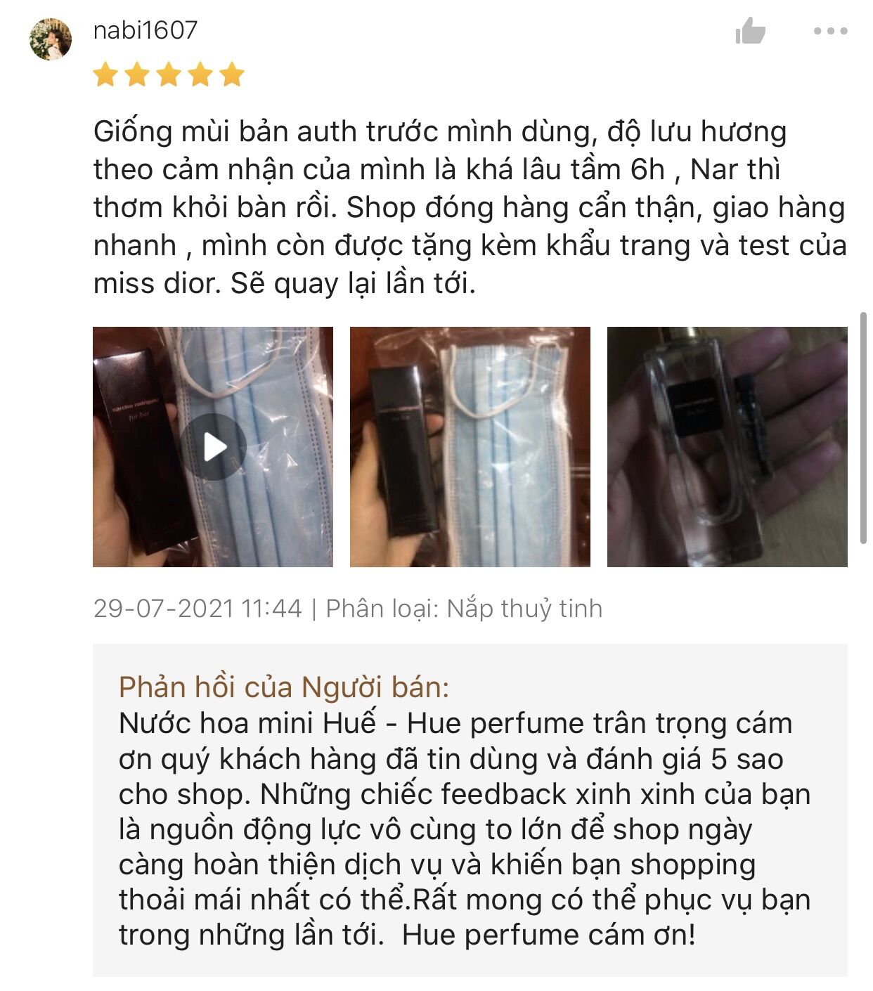 𝐍𝐚𝐫.𝐜𝐢𝐬𝐨 𝐟.𝐨𝐫 𝐡𝐞.𝐫 nước hoa mini 20ml siêu thơm