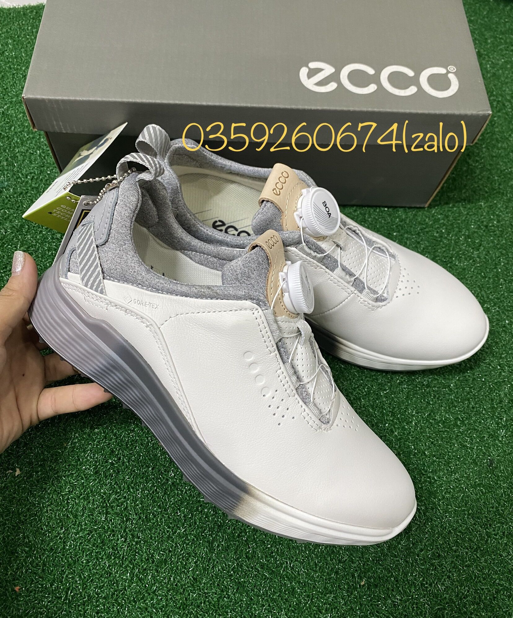 Giày golf nữ ecco nút vặn- Hàng Nhập Khẩu
