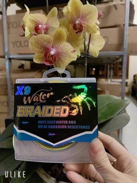 Dây câu bện nước PE X9 Braid mịn như tơ